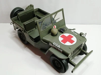 Army Medical USA 20491132S Jeep - For 12" Action Figures - w/ accessories - 1/6 - Image 1 of 4