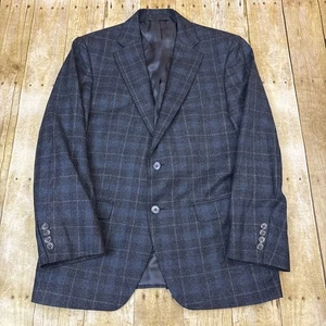 Blazer Abrigo Deportivo Spurr Windowpane Lana Talla 40S - Imagen 1 de 8