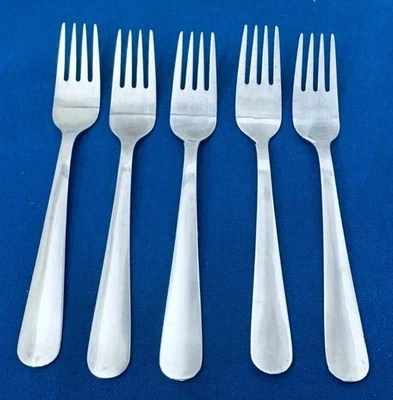 Talheres de aço inoxidável IKEA DRAGON - Conjunto de 5 garfos para salada 6 1/2" - China - Imagem 1 de 2