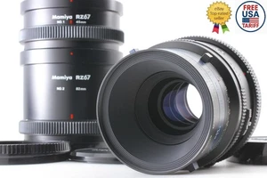 [TOP MINT w/Tube1,2] Mamiya Macro M 140mm F4.5 M/L-A Lens for RZ67 II From JAPAN - Picture 1 of 11