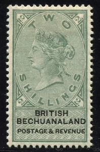Bechuanaland 1888 QV 2s. green and black SG 16, Mint Hinged MH VF - Picture 1 of 2