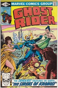 Ghost Rider #52 NM- 1981 Marvel Bronze Comics Sirens of Kronos - Picture 1 of 2