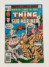 Marvel Two-In-One #28 The Thing & Sub-Mariner Marvel Comics 1977