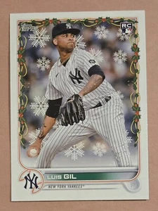 Luis Gil 2022 Topps Holiday Winter Rookie RC Card #HW9 - Picture 1 of 1
