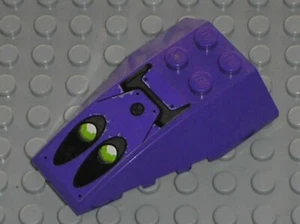 LEGO CHIMA DkPurple Wedge Triple Curved Jet Engines Ref 43712pb042 / Set 70128 - Picture 1 of 1