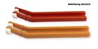 Reinigungsstäbchen (2x rot, 2x orange) geeignet für Philips Bandmaschinen 