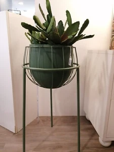 SERAX, Urban Jungle, gabbia per piante con vaso verde design Marie Michielssen - Picture 1 of 4