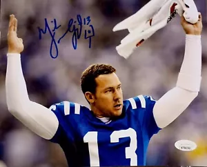 mike vanderjagt foto 8x10 autografata (JSA COA) - Foto 1 di 4