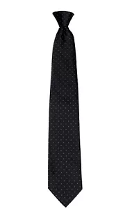 Corbata para hombre con clip de punto alfiler prefabricada negocios bodas fiesta formal - nueva con etiquetas - Imagen 1 de 3
