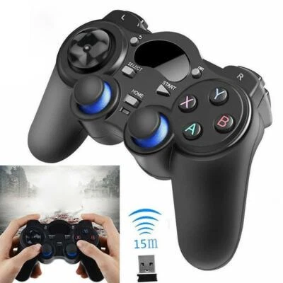 2.4G Wireless Gamepad Game Controller Für Android Phone TV Box Tablet PC Sc W9B2 - Bild 1 von 4