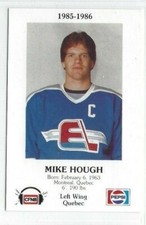1985-86 Fredericton Express (AHL) Mike Hough