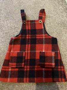 12-18 months Baby Girl Red Dress - Picture 1 of 3