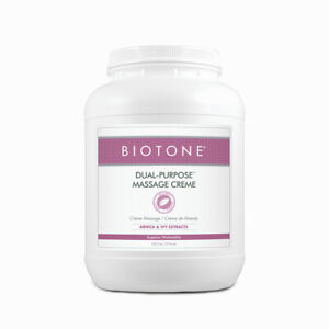 Biotone Dual Purpose Massage Therapy Cream - 1 Gallon (128 Ounces)