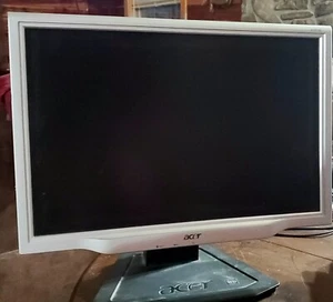Acer Monitor X191Wsd 19in WXGA+ PC Screen FOR PARTS or REPAIR ONLY - Picture 1 of 6