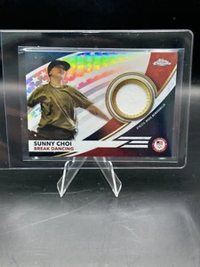 SUNNY CHOI 2024 TOPPS CHROME U.S. OLYMPIC & PARALYMPIC PATCH Q3110 - Picture 1 of 2