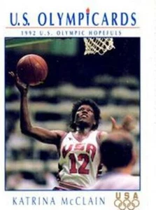 Impel 1992 Olympicards de EE. UU. BALONCESTO OLÍMPICO DE MUJER #22 KATRINA McCLAIN - Imagen 1 de 2