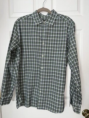 Martin & Osa Shirt L/S Plaid Green Navy - Image 1 of 4