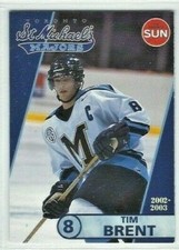 2002-03 Toronto St. Michael's Majors (OHL) Tim Brent