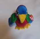 TY Beanie Baby Jabber Colorful Parrot 1997 Original Pristine Valuable Rare Find