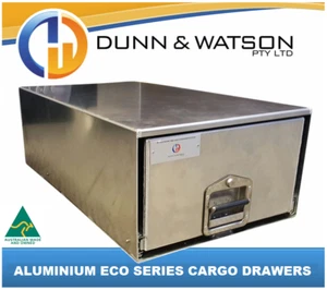 1250mm ECO Aluminium Cargo Drawer 500mm W x 300mm H 4WD 4x4 Vehicle - Picture 1 of 1