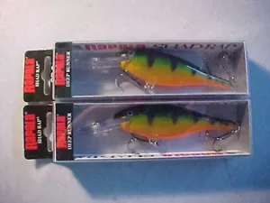 2 NUOVE ESCHE PER ESCA PER POSATOIO RAPALA SR 9 DEEP RUNNER SHAD RAP - Foto 1 di 4