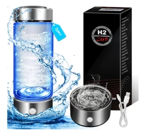 Hydrogen Water Bottle, Hydrogen Water Bottle Generator, 3Min Quick Electrolysis - Picture 1 of 9