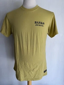 BANKS JOURNAL by JARED MELL Official Men's Organic Cotton T-Shirt Size Medium - Picture 1 of 4