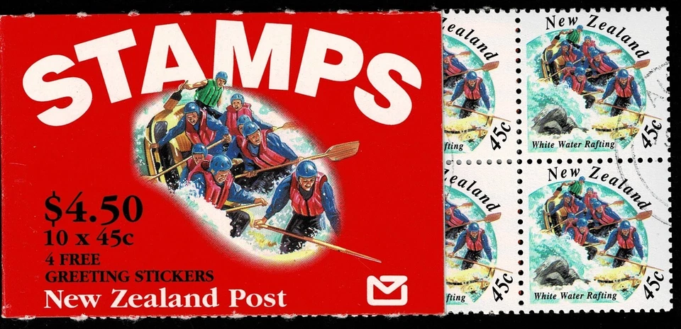 NEW ZEALAND - 1994 TOURISM BOOKLET - Sc#SB 68 - CTO - NZ 72 - Image 1 of 1