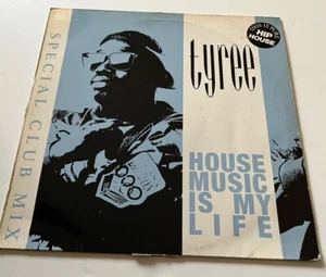TYREE "House Music Is My Life" -Rare Club Remix Vinyl LP -House Music Single! VG - Picture 1 of 8