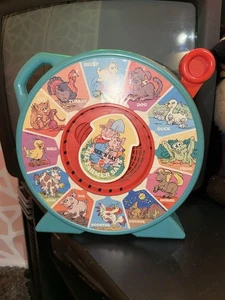 Vintage Mattel See N' Say The Farmer Says Animal Sounds Blue 1989 TESTED Works - Picture 1 of 6