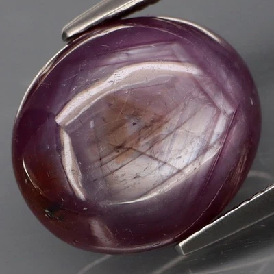 12.57Ct.Precious Gem Natural BIG UNHEATED Ruby Winza,Tanzania Oval Cabochon - Image 1 of 4