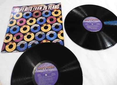 MOTOWN - 25 #1 Hits from 25 Years 2xLP 1983 - 5308ML2 - Compilation  *NM Wax Foto 1 de 3