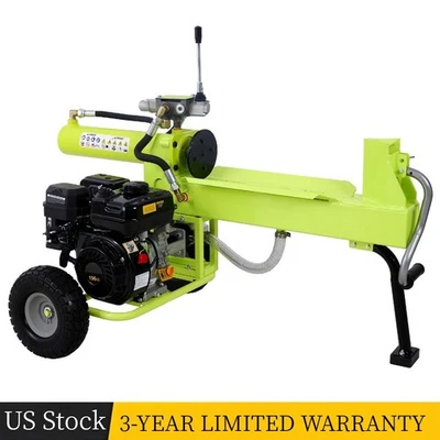 20Ton Portable Log Splitter Firewood Splitting Auto Return Ram System 7HP Engine - Image 1 of 4
