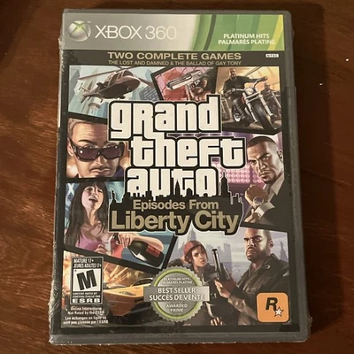 Grand Theft Auto: Episodes from Liberty City Xbox 360 (2009) - Sealed/New - Image 1 of 4