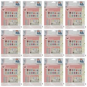 12x UPD The Secret Life of Pets 67 pcs Decorative Nail Art Sticker - Picture 1 of 2