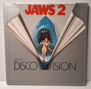 Jaws 2 MCA Discovision LD Steven Spielberg Roy Schneider Opened Laserdisc - Picture 1 of 24