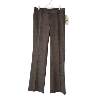 Kut From The Kloth Rose Bootcut Pants Womens Size 6 Brown Heather Pleated 30x32 - Image 1 of 4
