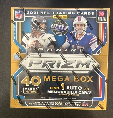 2021 Prizm NFL Football Mega Box FANATICS Exclusive