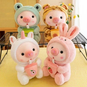 Cute Piggy Boba Plush – Must-Have for Stuffed Animal Lovers - Picture 1 of 28
