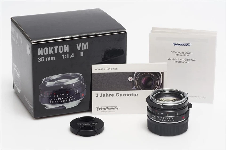 Voigtländer Nokton 1.4/35mm II M.C. VM Para Leitz Leica M - Imagen 1 de 1