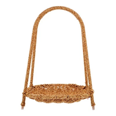  Serviertablett Mit Griffen Henkel Dekoratives Kleine Servierschale - Bild 1 von 4