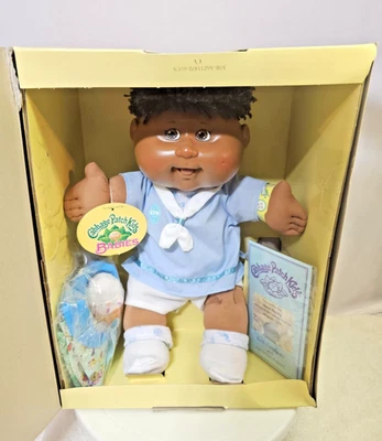 Cabbage Patch Kids Boy Babies 25th Premier Edition Play Along Ice Cream-NOS-READ - Image 1 of 4