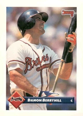 1993 Donruss #78 Damon Berryhill - Image 1 of 2