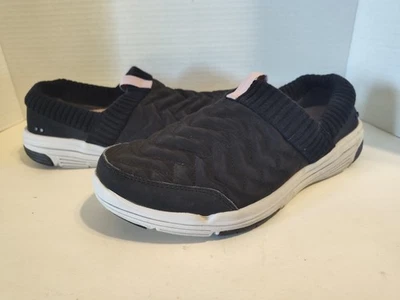 Ryka Size-7.5 Water Repellent Slip-On Shoes Black Pink White  - Image 1 of 4