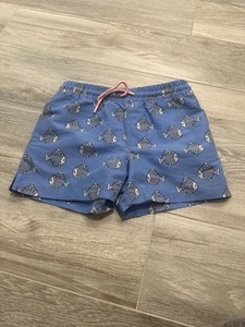 The Beaufort Bonnet Company Tortola Trunks Little Fishes Size 7 - Picture 1 of 3
