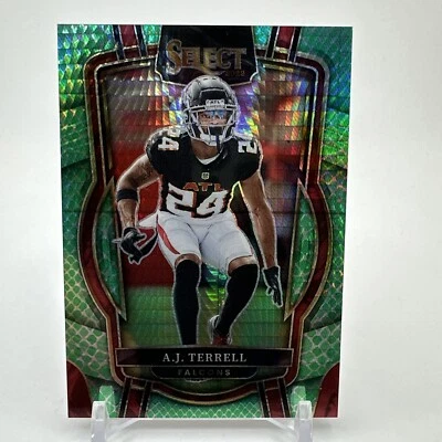 2022 Panini Select - AJ Terrell /89 Dragon Scale Atlanta Falcons - Image 1 of 2