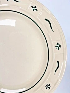 Longaberger Pottery Woven Traditions Heritage Green Dinnerware Dishes - Picture 1 of 23