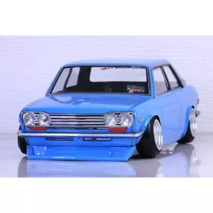 RC 1/10 Nissan DATSUN 510 Bluebird Clear Body Set Unpainted Pandora - Picture 1 of 5