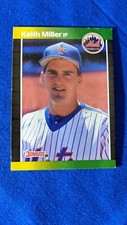 1989 Donruss # 623  Keith Miller New York Mets