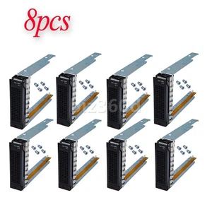 8PCS 3.5" SAS Hard Drive Tray Caddy For Lenovo RD350/450/550 TD450 TS250 03T8898 - Photo 1/12